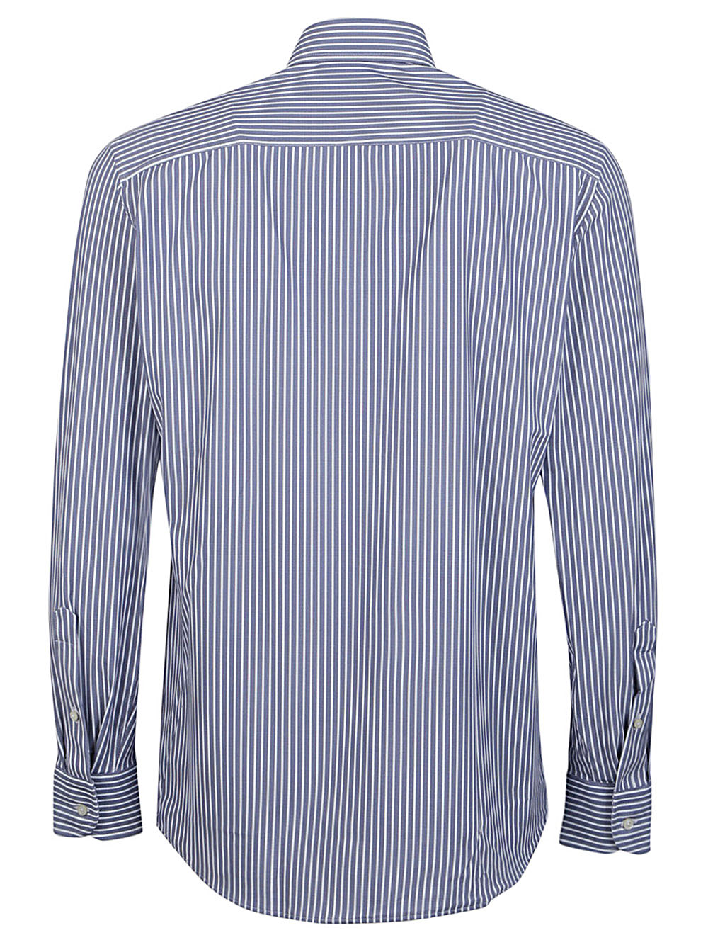 Sonrisa Shirts Blue striped cotton