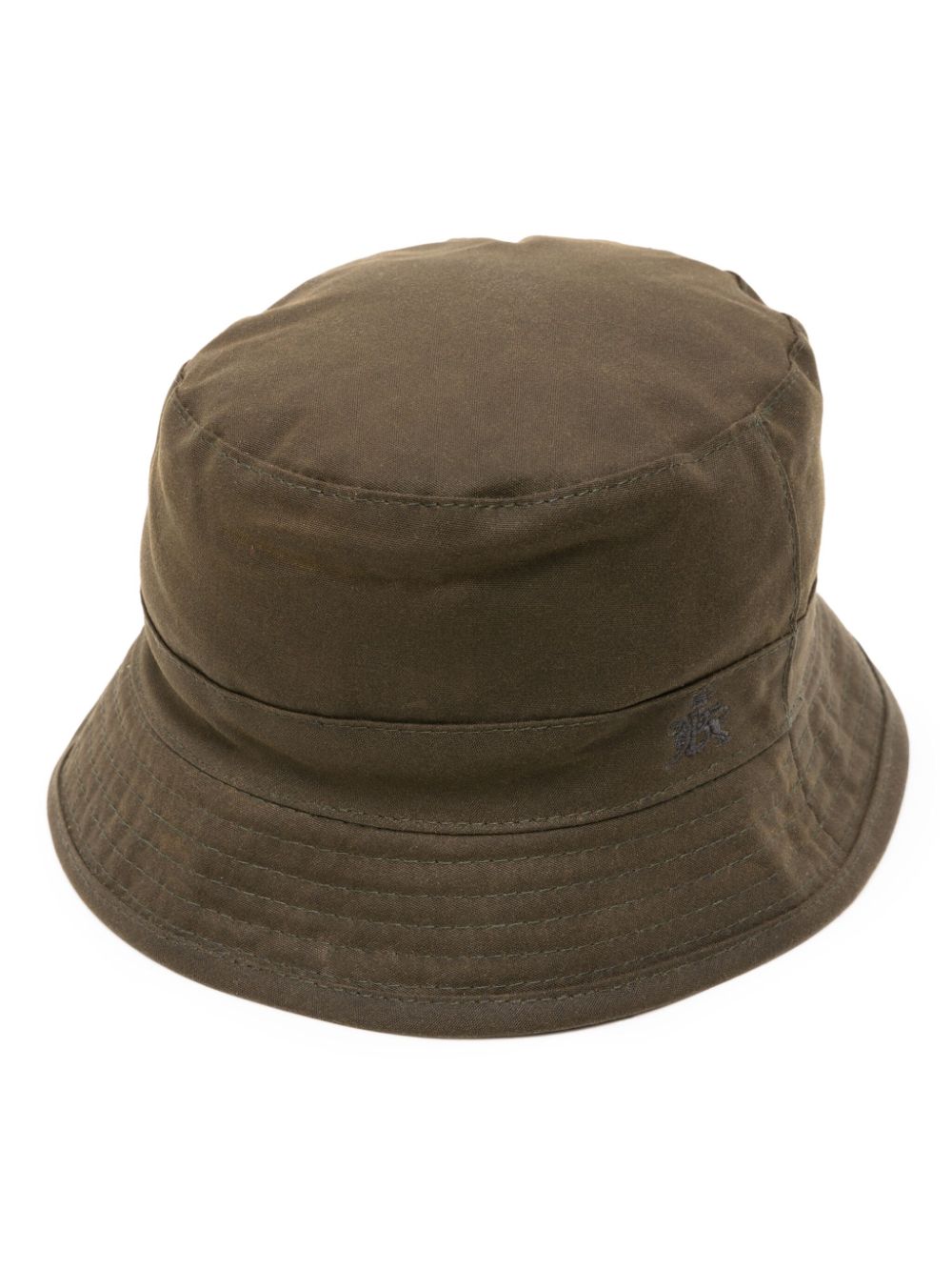 Chapeau bob en coton ciré marron Baracuta Hats