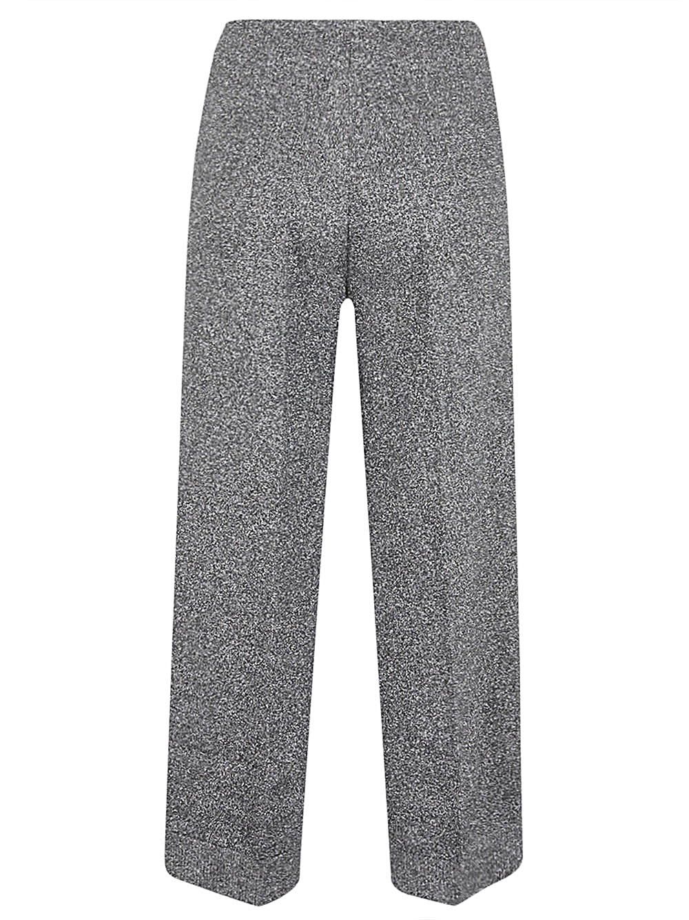 Pantalon Circus Hotel gris à jambe large en viscose
