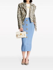 Balmain Top Beige sleeveless racerback