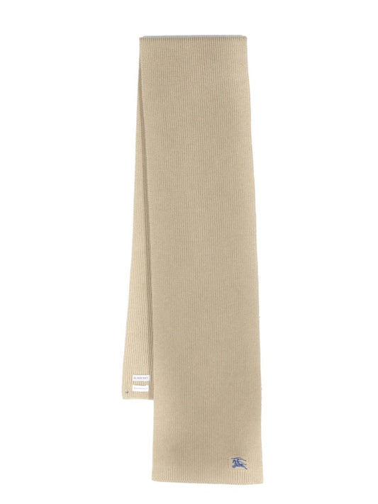 Burberry Scarfs Beige — Cashmere Ribbed Wrap