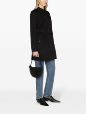 Trench-coat en coton noir Burberry Coats