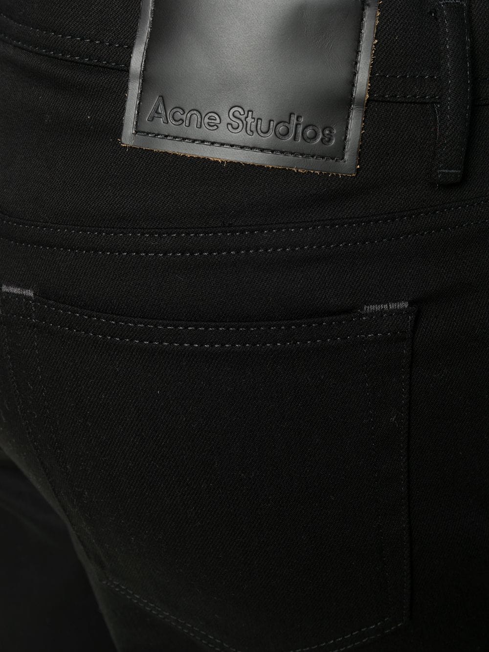 Acne Studios Jeans Black organic cotton