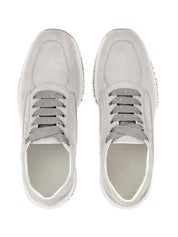 Hogan Pre Sneakers White in calf leather and suede