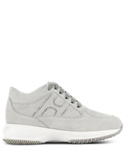 Hogan Pre Sneakers White in calf leather and suede