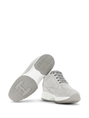 Hogan Pre Sneakers White in calf leather and suede