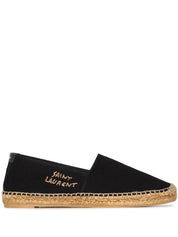 Saint Laurent Flat shoes in Black canvas