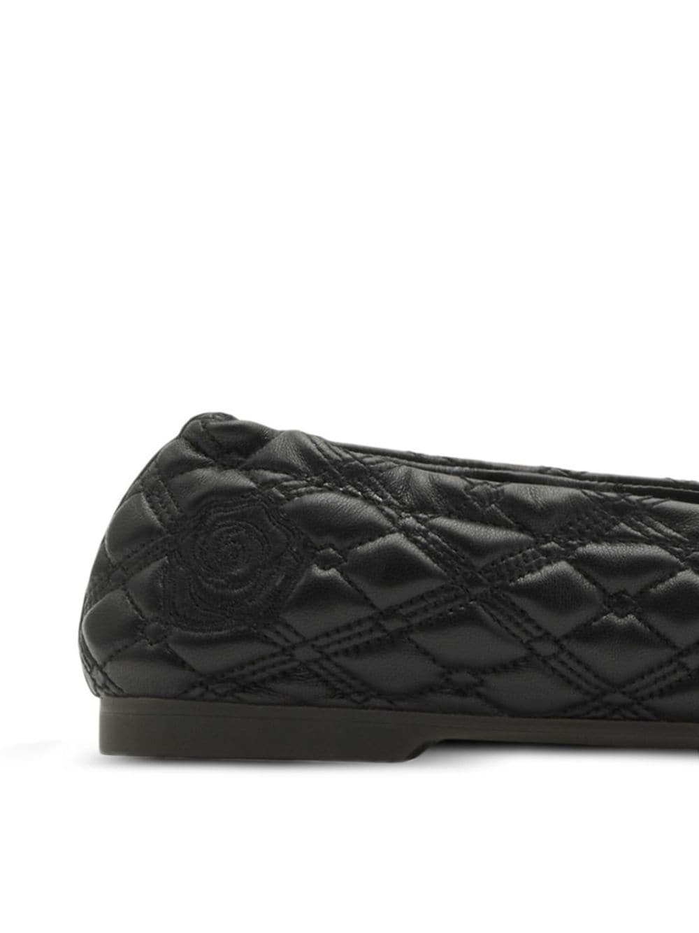 Burberry leather Sadler ballerinas in quilted lambskin