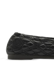 Burberry leather Sadler ballerinas in quilted lambskin