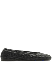 Burberry leather Sadler ballerinas in quilted lambskin