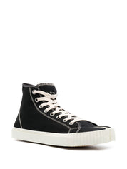 Maison Margiela Sneakers Black cotton high-top