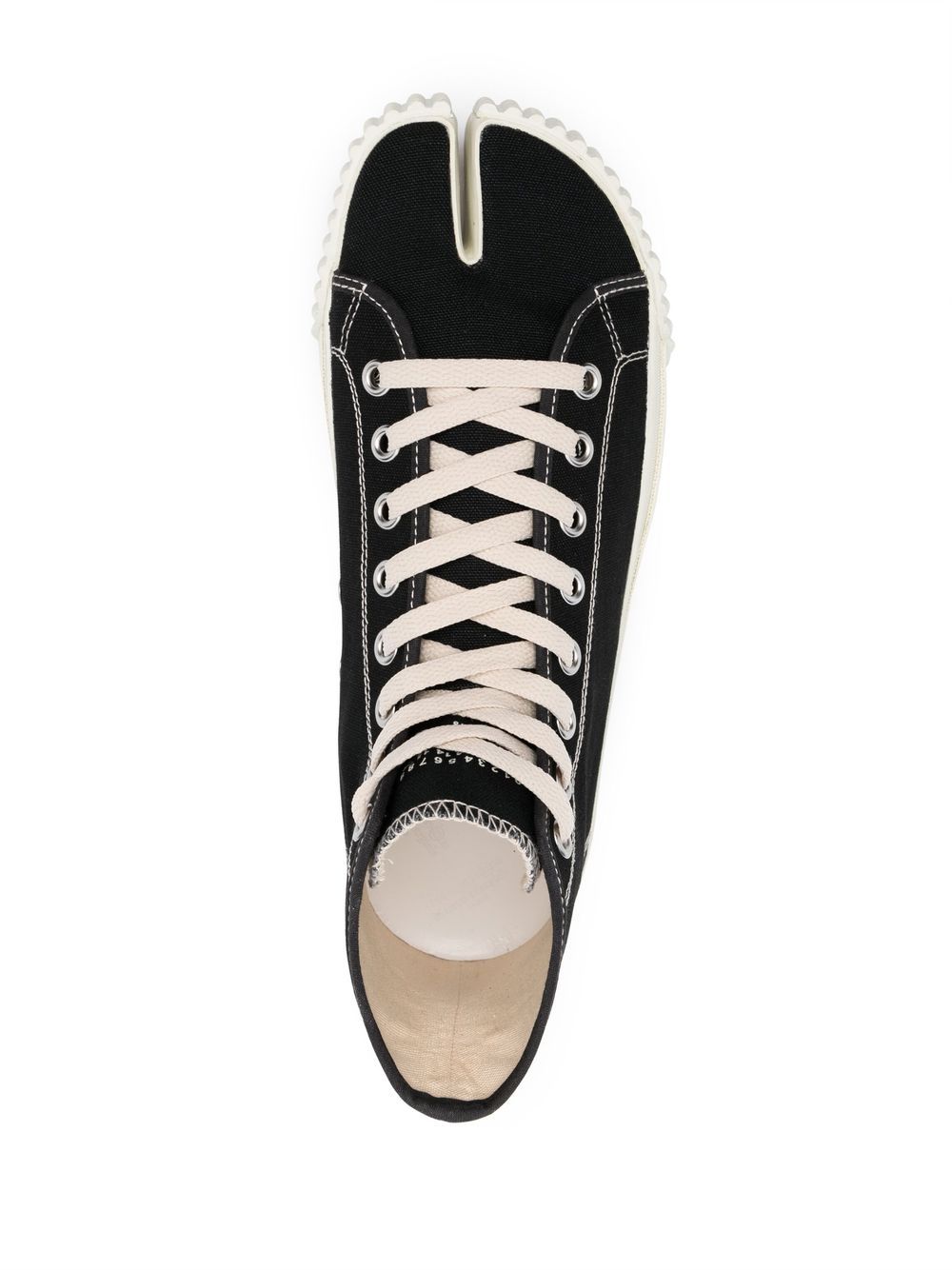 Maison Margiela Sneakers Black cotton high-top