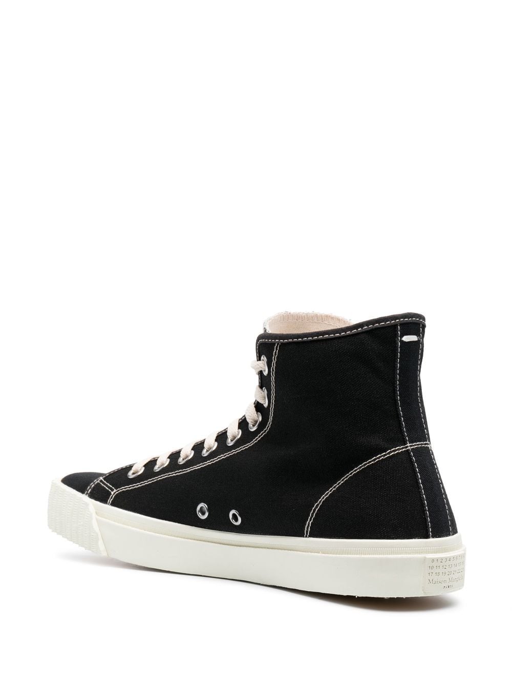 Maison Margiela Sneakers Black cotton high-top