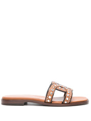 Tod'S Sandals Brown calf leather