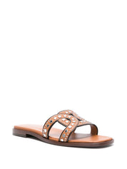 Tod'S Sandals Brown calf leather