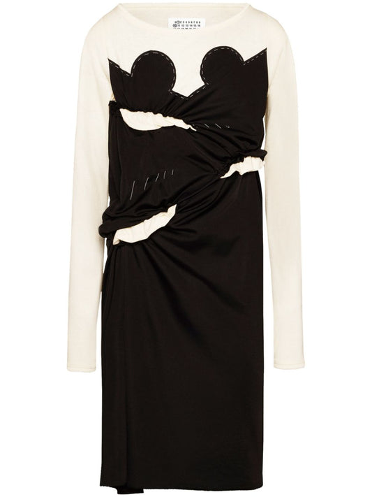 Vestidos Maison Margiela Jersey blanco de largo medio