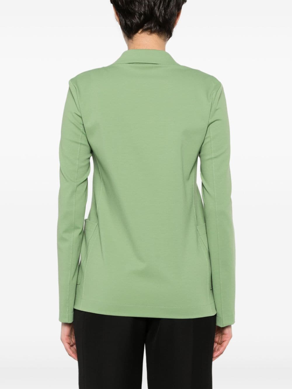 Chaquetas Harris Wharf London en jersey elástico verde