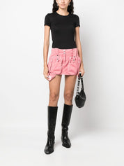 T-shirts et polos Blumarine T-shirt en coton noir avec logo