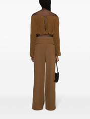 Wardrobe.Nyc WARDROBE NYC Trousers Brown in Virgin Wool