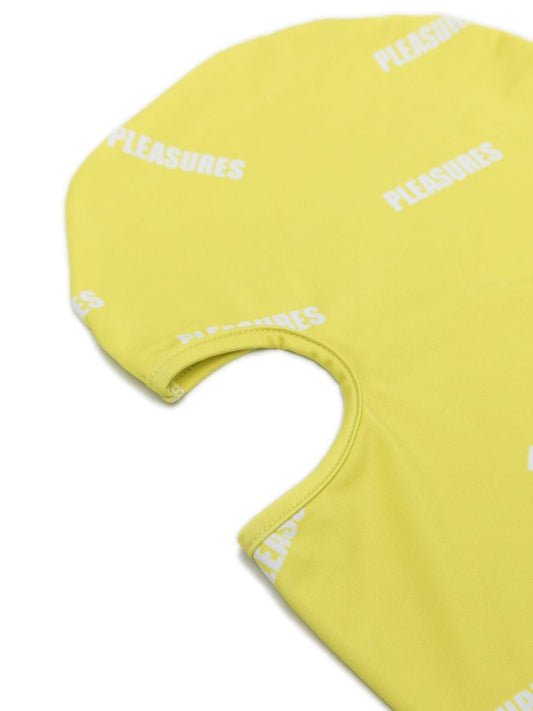 Pleasures Hats Yellow — Citron Logo Pull‑On Hat