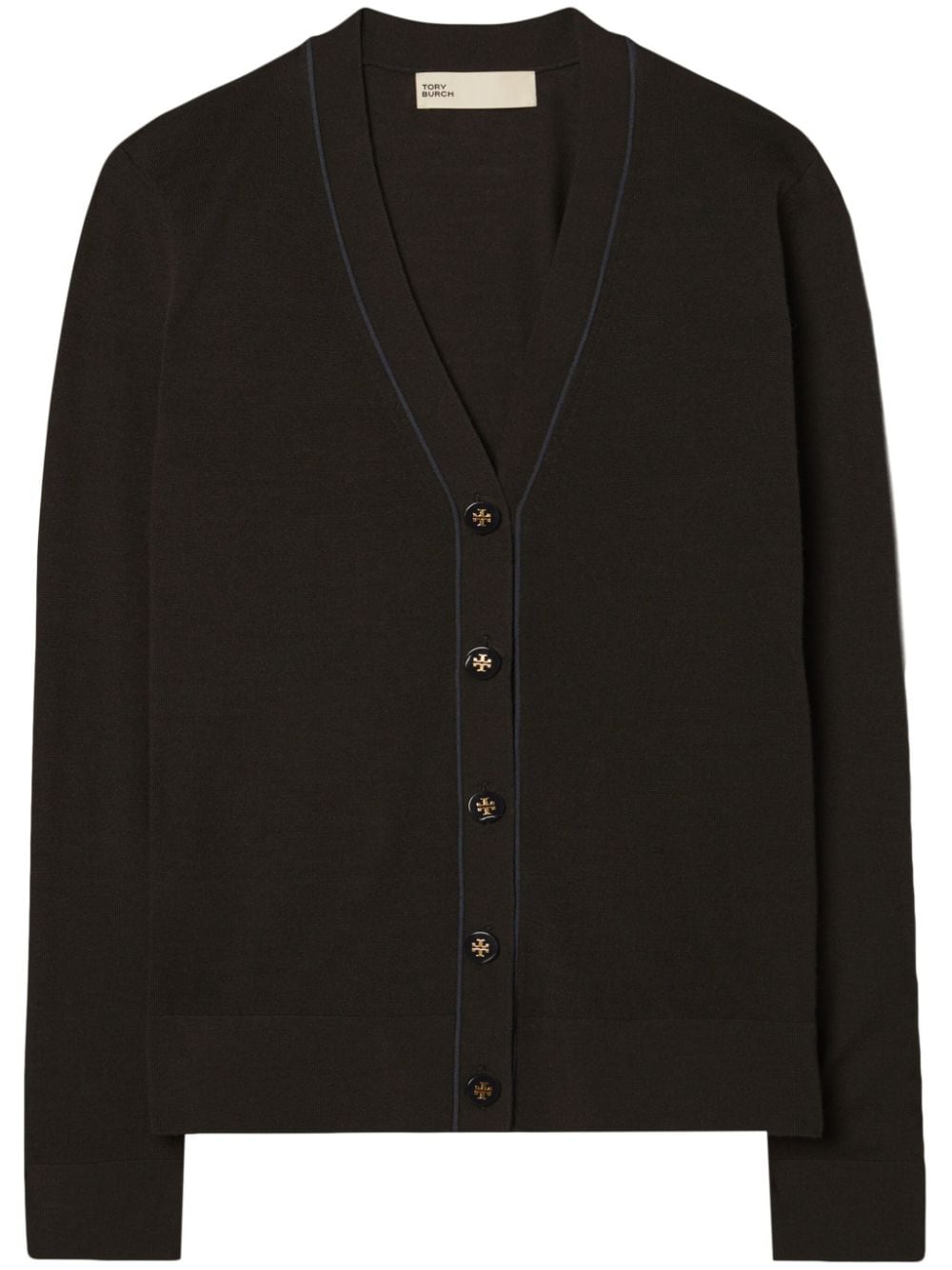 Tory Burch Sweaters Black wool-silk blend