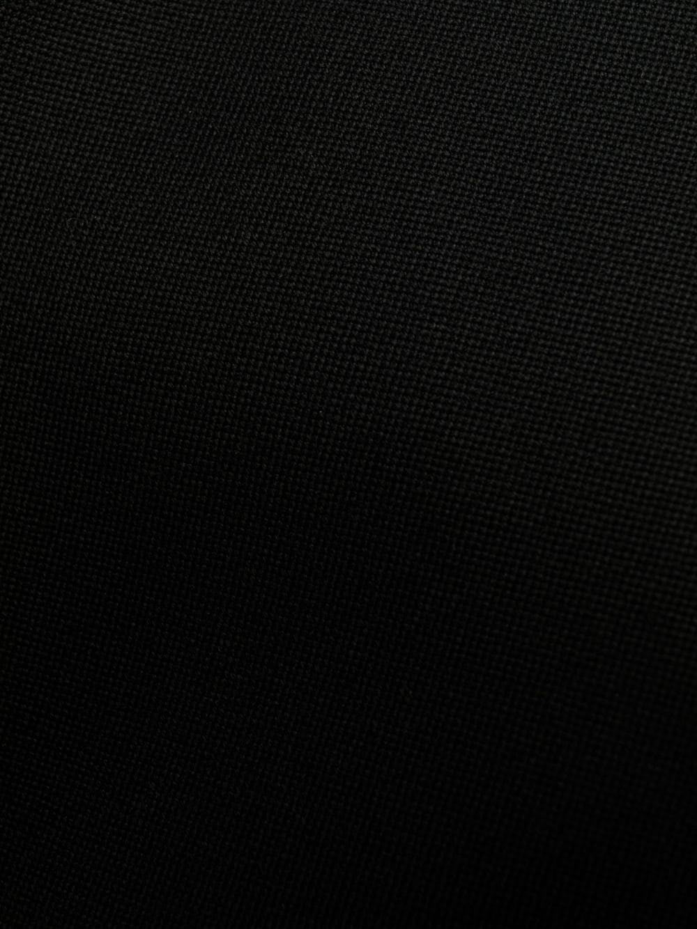 Jacquemus Trousers Black high-waisted virgin wool