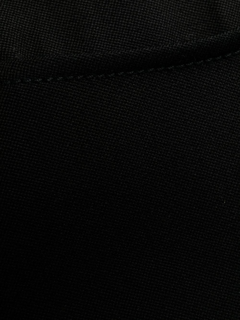 Jacquemus Trousers Black high-waisted virgin wool