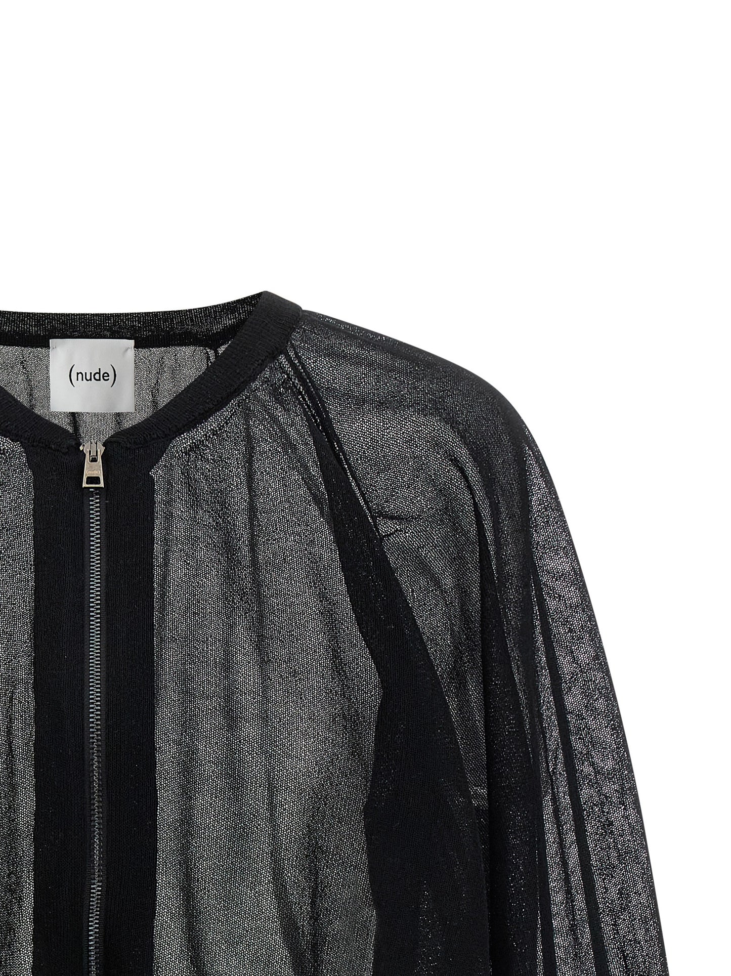 Nude Knitwear Cardigan Bomber Jacket — Women’s Knitwear