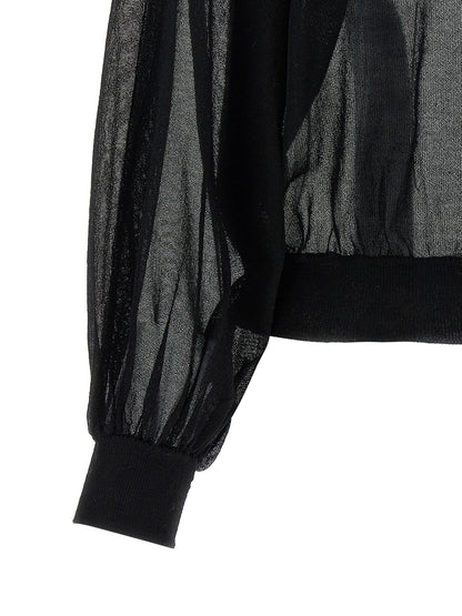 Nude Knitwear Cardigan Bomber Jacket — Women’s Knitwear