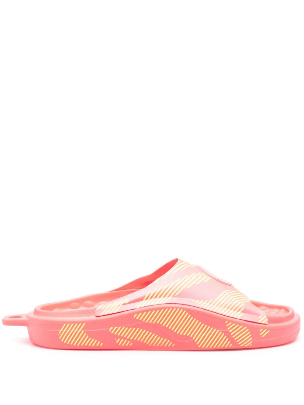 Adidas By Stella McCartney Sandals in Pink Striped Design