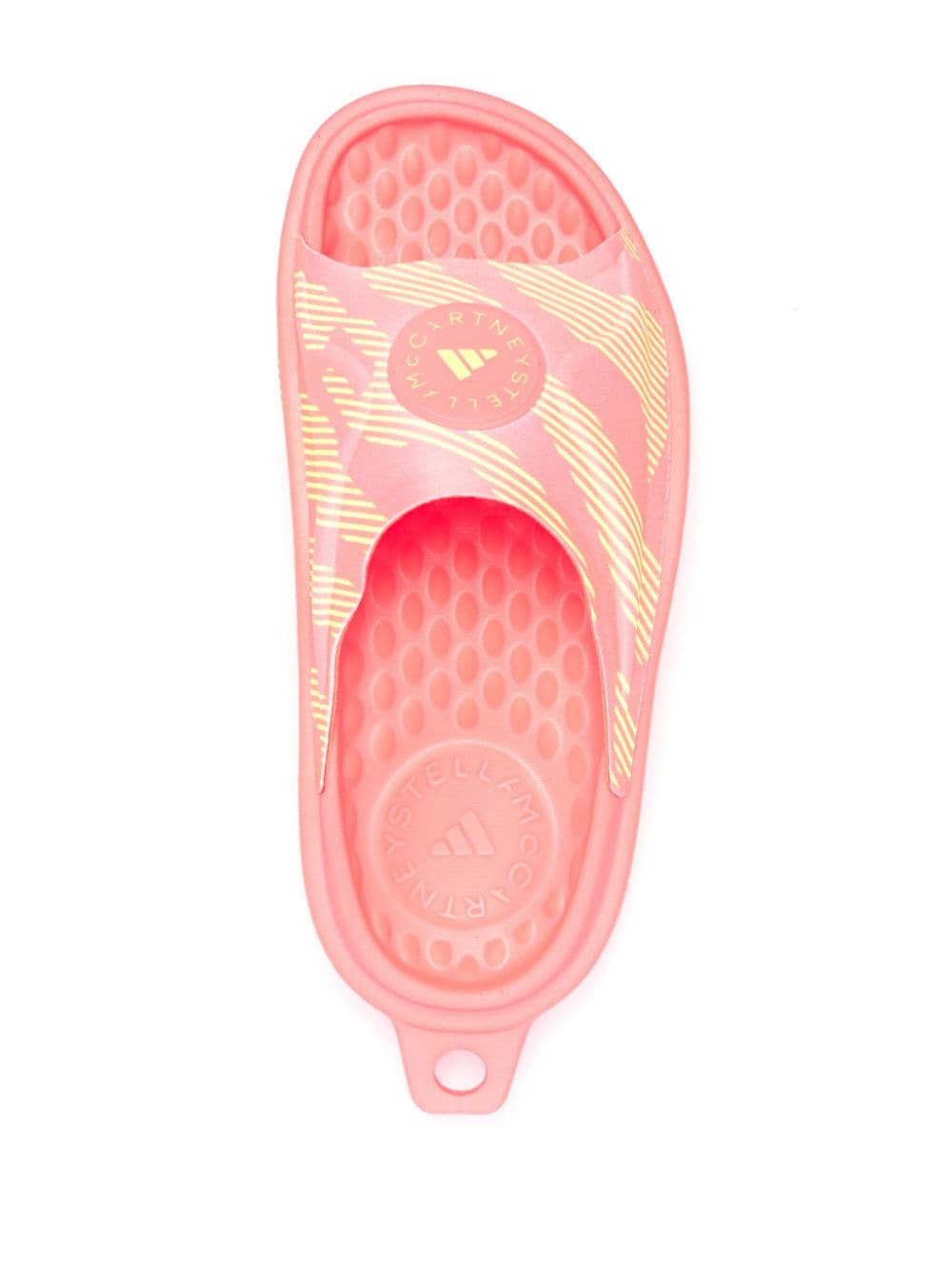 Adidas By Stella McCartney Sandals in Pink Striped Design