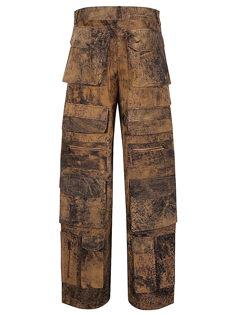 Brown Cargo Trousers — Fermas.Club Tailored Fit