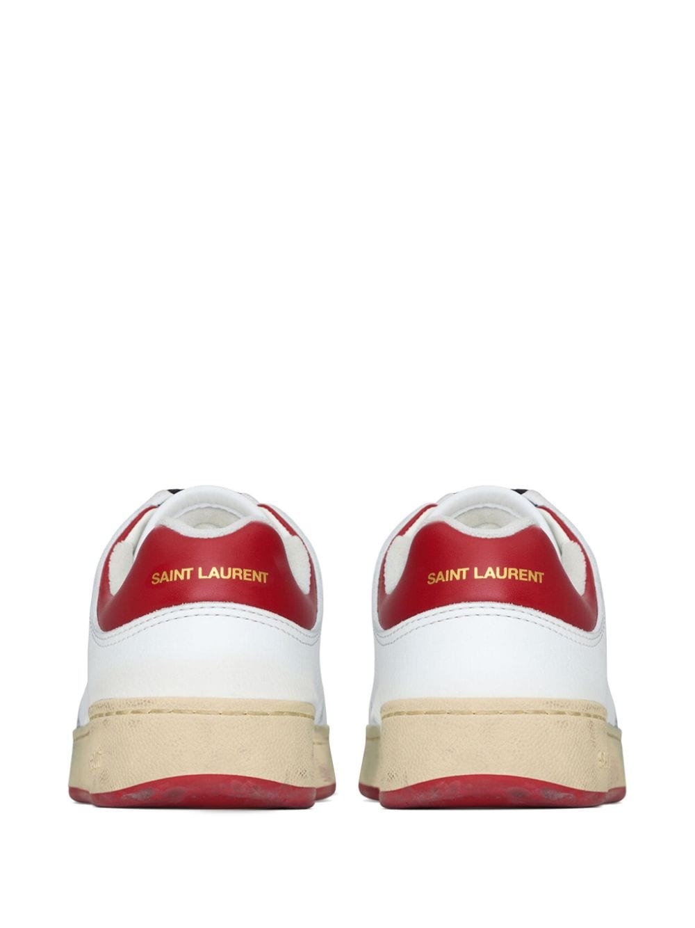 Saint Laurent Sneakers White — Luxurious Leather Sneakers