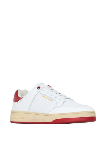 Saint Laurent Sneakers White — Luxurious Leather Sneakers