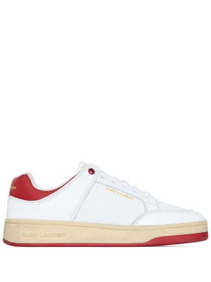 Saint Laurent Sneakers White — Luxurious Leather Sneakers