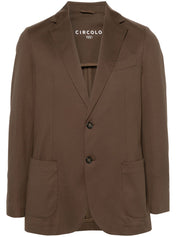Circolo 1901 Jackets Brown in stretch-cotton