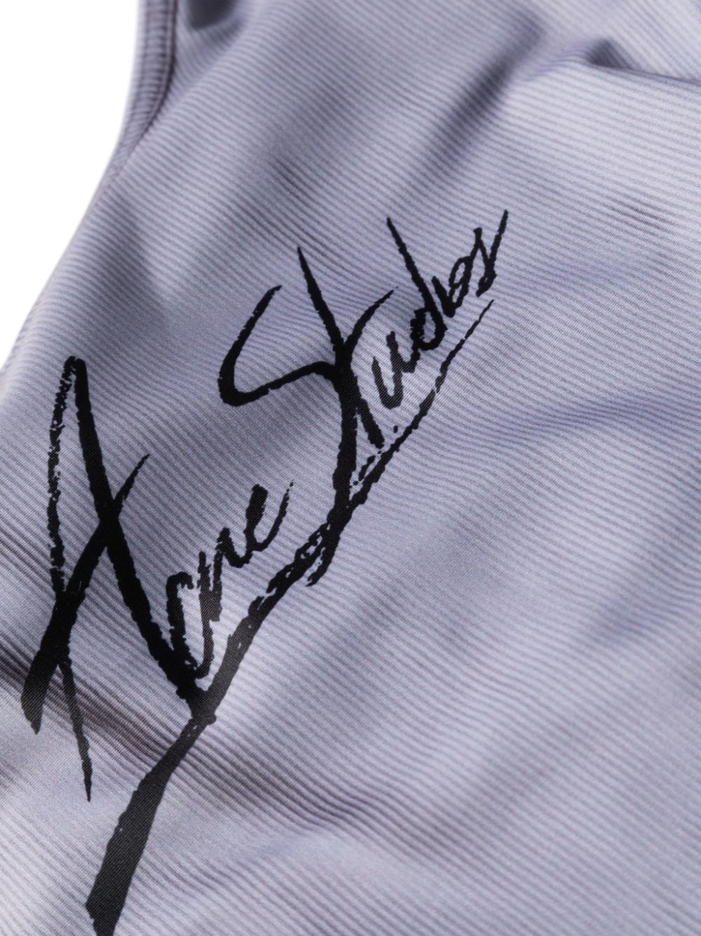 Acne Studios Sea clothing Black ribbed top and shorts