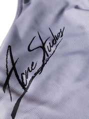 Acne Studios Sea clothing Black ribbed top and shorts