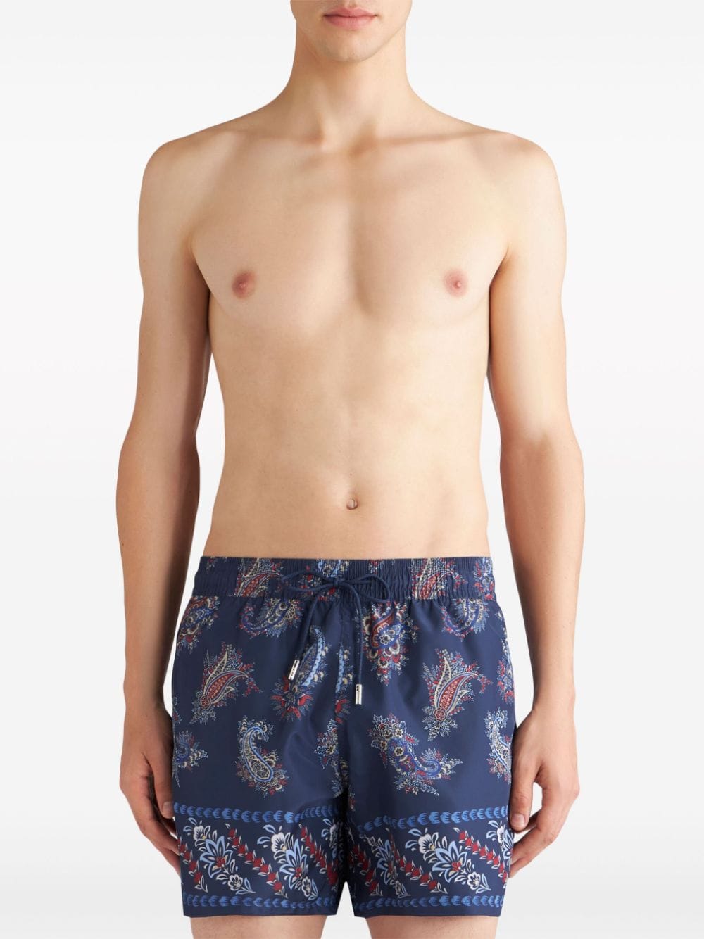Etro Sea clothing Blue swim trunks