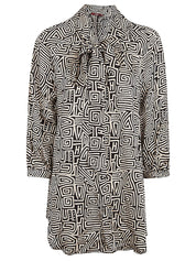 Obidi Beige Silk Shirt — Fluid Luxury for Everyday Wear