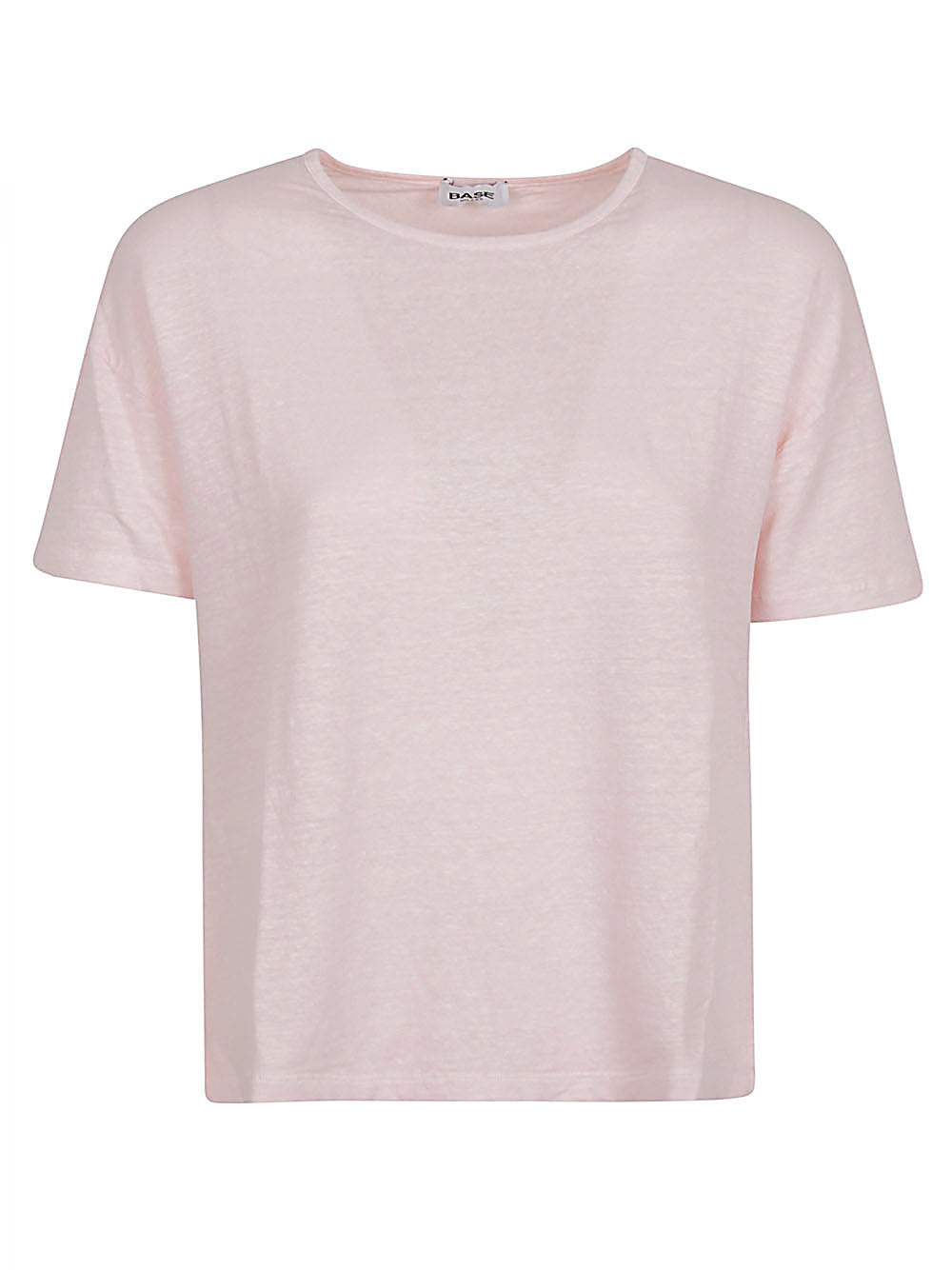 Base T-shirts and Polos Pink linen jersey