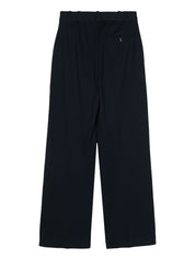 Pantalon Circolo 1901 en Piqué de Coton Bleu