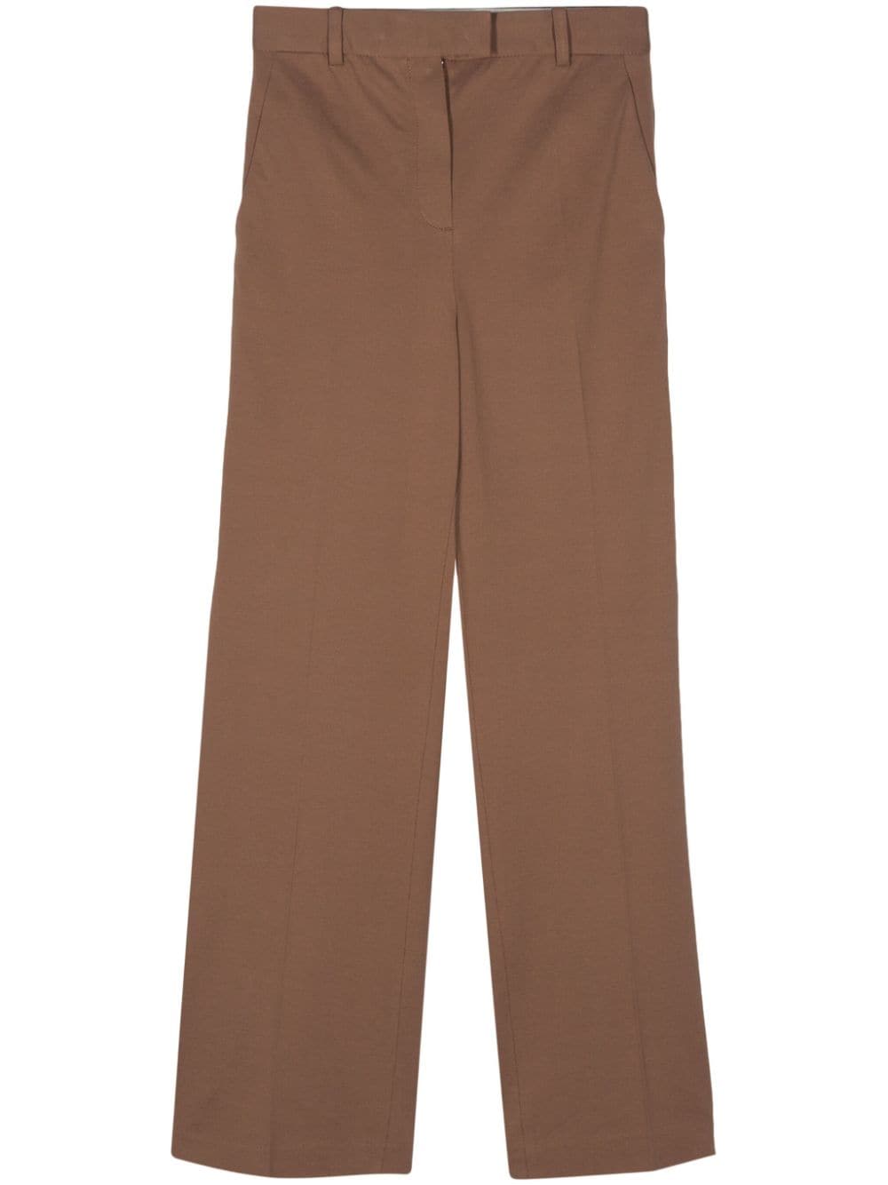 Circolo 1901 Trousers in Brown Cotton Blend
