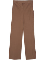 Circolo 1901 Trousers in Brown Cotton Blend