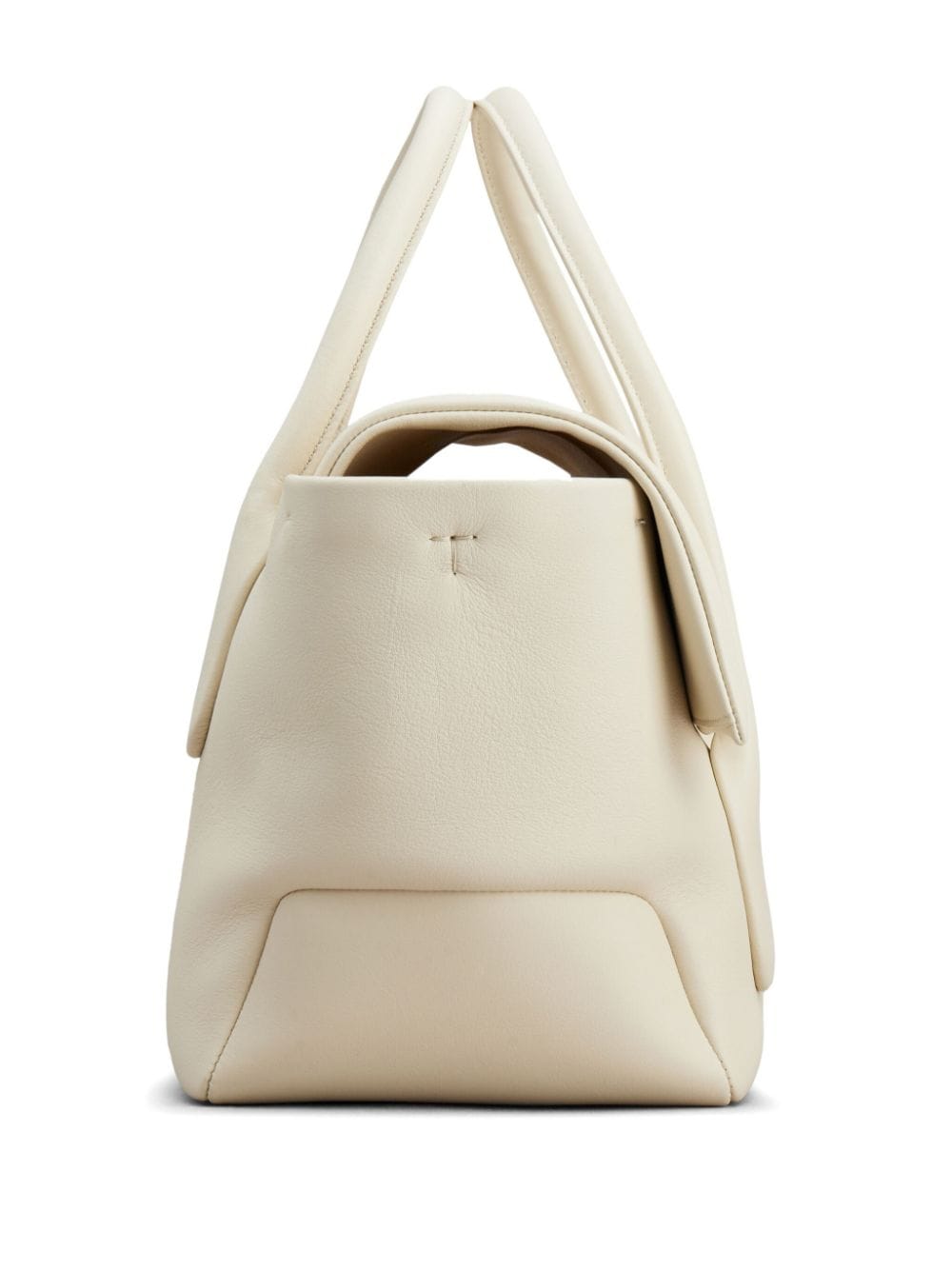 White Calf Leather Tote — Tod'S Shopper