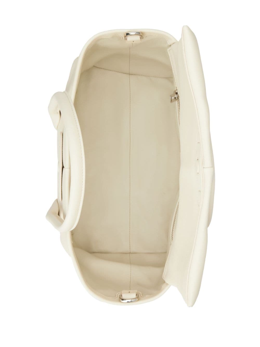 White Calf Leather Tote — Tod'S Shopper