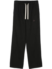 Pantalon Palm Angels en mélange lyocell-coton noir