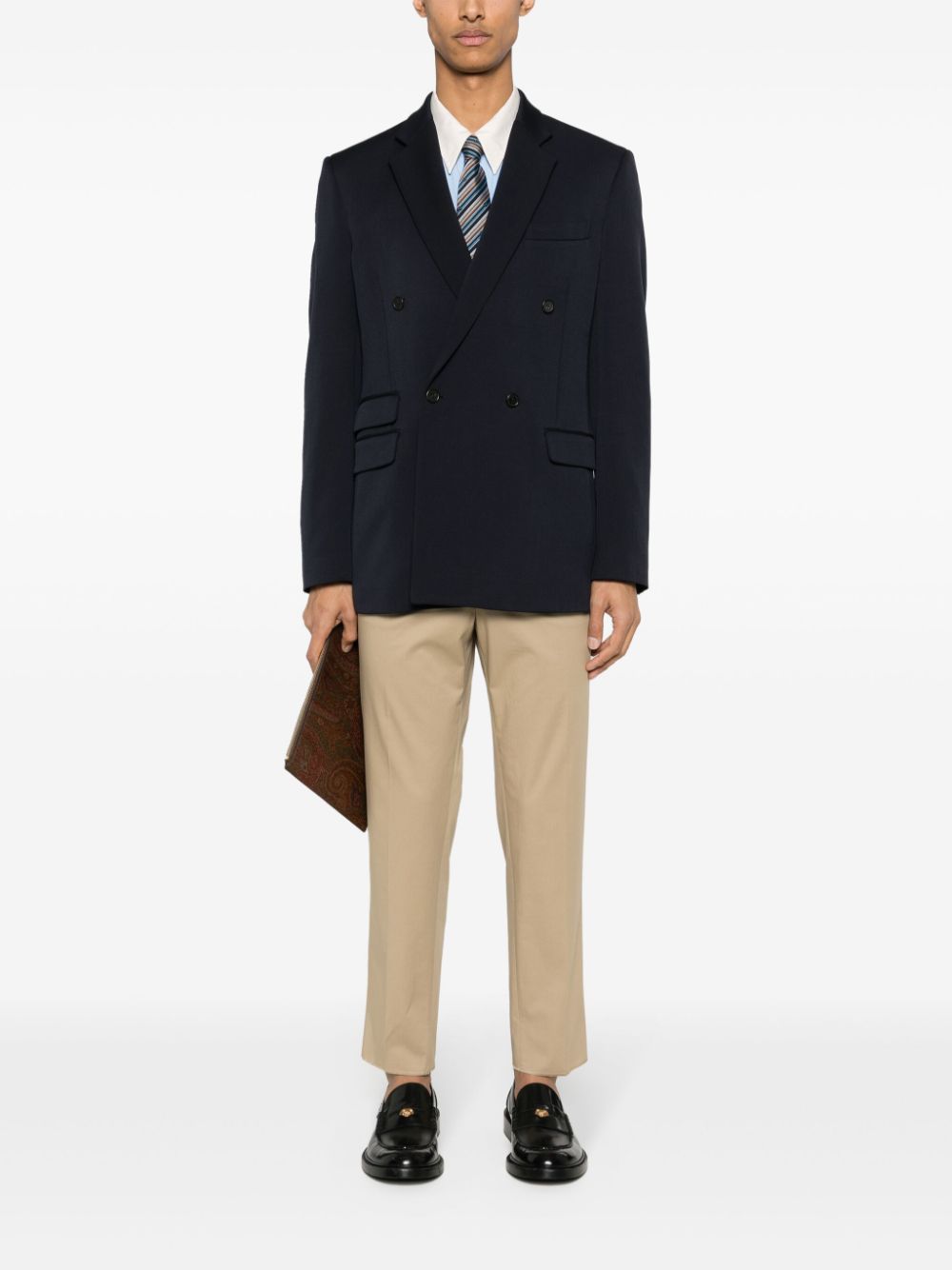 Etro Trousers Beige stretch-cotton