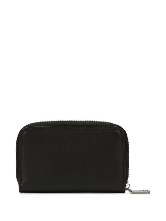 Dolce & Gabbana Black Calf Leather Wallet