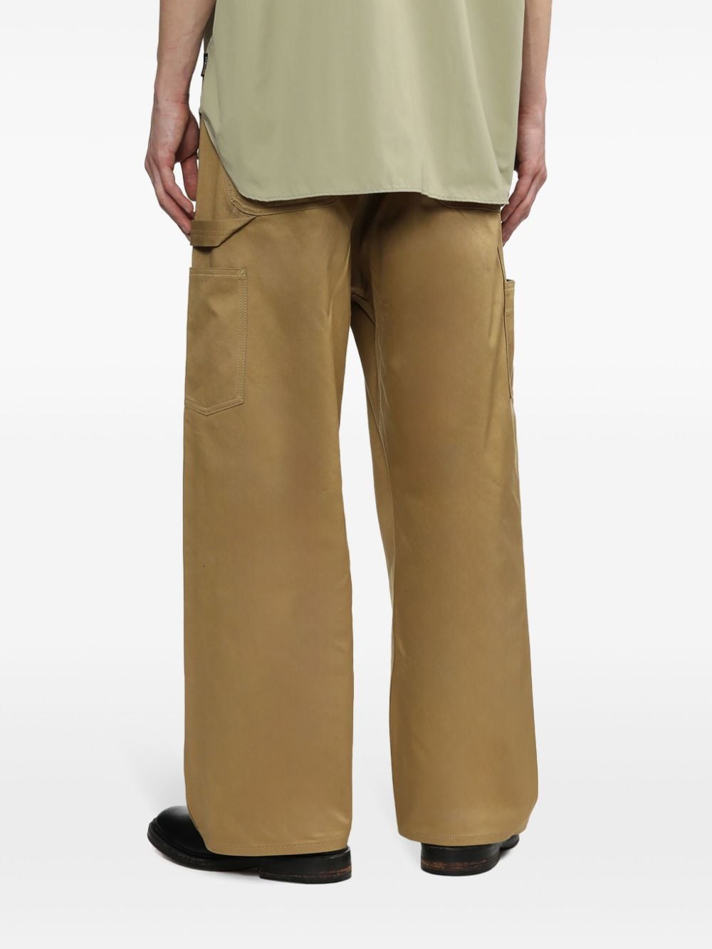 Pantalones Junya Watanabe x Carhartt en algodón beige